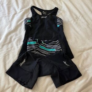 Zoot Triathlon Top (S) and Bottom (XS)